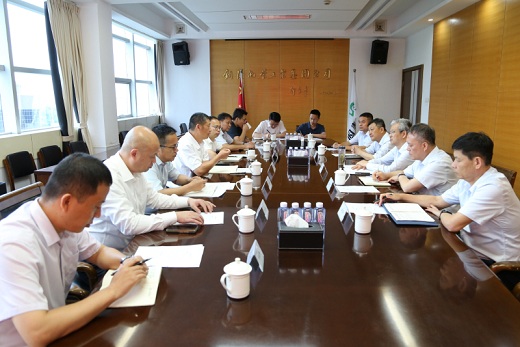 中煤矿建集团来集团公司商谈项目合作事宜