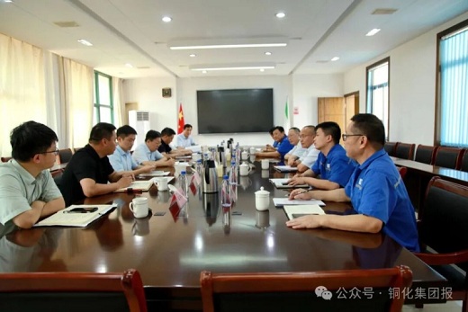 市领导调研新桥矿业经济运行和安全生产