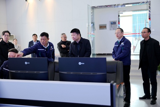 胡启书在调研新桥矿业工业经济运行情况时强调以高水平安全护航高质量发展