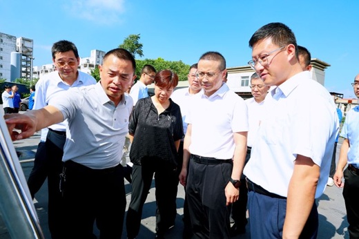 姚凯深入六国化工督导生态环保工作